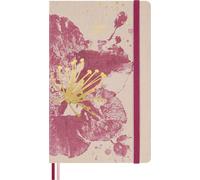 Moleskine Agenda 18 mois Sakura – hebdomadaire, couverture rigide, élastique, 13 x 21 cm