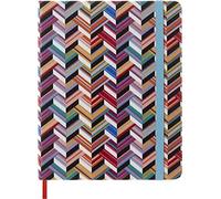 Moleskine - Agenda Hebdomadaire 12 Mois, Agenda Hebdomadaire 2023, Édition Limitée Missoni, Thème Multicolore, Couverture Rigide En Toile, Grand Format 13 X 21 Cm