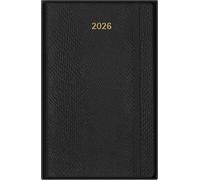 Moleskine Agenda Hebdomadaire 2026 Précieux et Éthique, Agenda Hebdomadaire 12 Mois Avec Espace Pour Notes, Couverture Souple Végane, Avec Coffret Cadeau, Couleur Noire, Format 13x21 cm