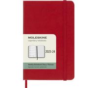 Moleskine 18 Monate Wochen Notizkalender 2023/2024, P/A6, 1 Wo