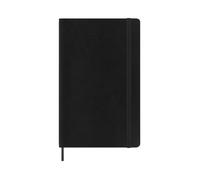 Moleskine Agenda Journalier 18 Mois 2026-27 Couverture Souple Noir Format Large 13x21 cm 608 Pages.