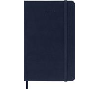 MOLESKINE agenda / organiseur 2025 agenda journalier L/A5 couverture souple bleu