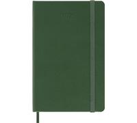 MOLESKINE Agenda / organiseur 2025 semaines L/A5 couverture rigide vert