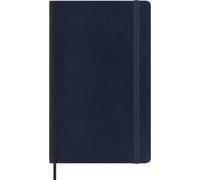 Moleskine Agenda Quotidien 2027, Agenda 12 Mois avec Couverture Souple et Fermeture Élastique, Format Large 13x21 Cm, Couleur Bleu Saphir