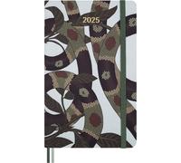 Moleskine Agenda Semainier 2025 avec Espace pour Notes Année du Serpent, Planner 12 Mois avec Couverture Rigide et Fermeture Élastique en Tissu, Collection Année du Serpent, Format Large 13 x 21 cm