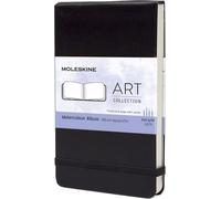 MOLESKINE Album aquarelle L/A5. 200g/qm couverture rigide noir 52 feuilles