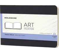 Moleskine Album de croquis Art Plus P/a6 papier 120G, couverture souple, noir