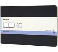 MOLESKINE Album de croquis L/A5 120g/qm carton noir 40 feuilles