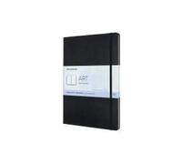 Moleskine Art Watercolour Notebook, A4, Black, Hard Cover (8.25 X 11.75)