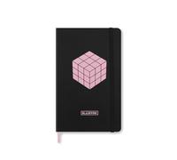 Moleskine Blackpink Agenda non daté édition limitée dans un coffret cadeau, couverture rigide, grand (12,7 x 21 cm) ligné/ligné, noir, 240 pages