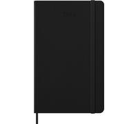 MOLESKINE Calendrier livre 2026 jours L/A5 couverture rigide noir