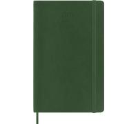 MOLESKINE Calendrier livre 2026 jours L/A5 couverture souple vert