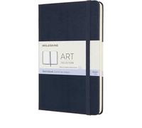 Moleskine Carnet de croquis Medium, papier 165G, couverture rigide, saphir