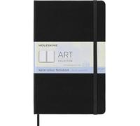 Moleskine Carnet de Croquis pour dessins, Papier adapté aux Crayons, Pastels, Stylos-Plumes et Marqueurs, Couverture Rigide, 72 Pages, Format 13 x 21 cm, Couleur Noir