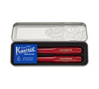 Moleskine Coffret Kaweco Stylo Bille Et Stylo Plume Rouge