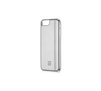 Moleskine - Coque Aluminium pour iPhone 6+/6s+/7+/8+ - Coque Aluminium pour iPhone Plus Edition - Avec Journal XS Volant pour les Notes - Couleur Argent