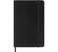 Moleskine Daily Planner 2027, Soft Cover 12 Month Diary with Elastic Closure, Po