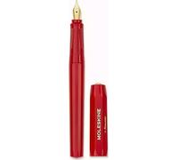 Moleskine Kaweco Fountain Pen, Red, Medium Nib, Encre bleue