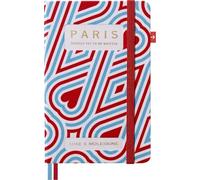 Moleskine LUXE Carnet Paris City Notebook, Carnet avec Contenus de Voyage, Couverture Rigide en Tissu et Fermeture avec Élastique, Format Pocket 9 x 14 cm