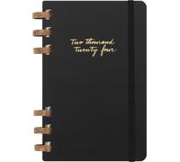 12M AGENDA A SPIRALES GRAND FORMAT NOIR G