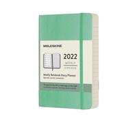Moleskine 12 Monate Wochen Notizkalender 2022, Pocket/A6, 1 Wo