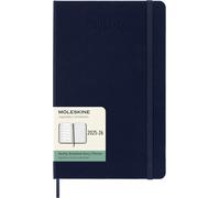 Moleskine Weekly Planner 2025-2026, 18-Month Weekly Planner With Note Space, Har