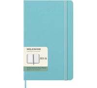 Moleskine Weekly Planner 2025-2026, 18-Month Weekly Planner With Note Space, Har