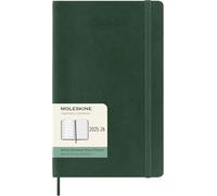 Moleskine – Agenda hebdomadaire 2025-2026 18 mois, couverture souple, 13x21 cm Vert Myrte