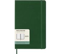 Agenda civil Moleskine semainier grand format couverture rigide 2025 vert myrtille G
