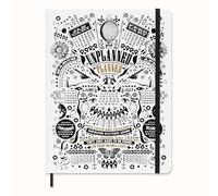 Moleskine x Lorenzo Petrantoni, Agenda non Daté avec Boîte Collector, Edition limitée avec couverture rigide et Fermeture Élastique Carnet Hebdomadaire Petrantoni , Format Extra Large 19x26 cm