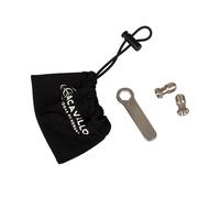Molette interchangeable Éperons pour cheval Acavallo Arena Aluplus 2.0 Spurs Argenté 20 mm