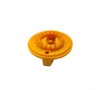 Molette Réglage Tension pour chaîne Scie 30mm Plastique Molette | Réglage rapide, précision optimale, performance , molette 30mm, plastique jaune