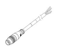 Molex 1200060240 Connecteur confectionné pour capteurs/actionneurs mâle 2.00 m Nombre de pôles: 4 1 pc(s)