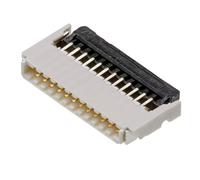 Molex 5034801200 500 pcs Easy-On FFC/FPC Connector, 0.50mm Pitch, FBH1 Series, Right-Angle, Dual Contact, 1.00mm Height, 12 Circui