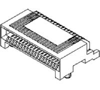 Molex Barrette femelle encastrable (standard) Nbr total de pôles 38 Pas: 0.8 mm 755860104 1 pc(s) Tape on Full reel
