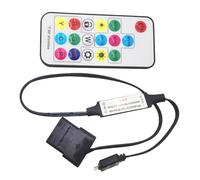 Molex Contrôleur LED RVB 5 V DC 3 broches RF avec 17 touches sans fil adressable à distance pour boîtier d'ordinateur PC