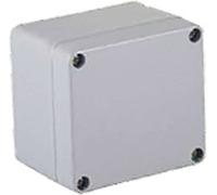 Molex MWE Industrial Solution 936040157 Boîtier universel 75 x 80 x 57 Aluminium coulé sous pression revêtement par poudre gris clair (RAL 7035) 1 pc(s)