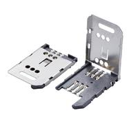 Molex Slot pour carte SIM Nbr total de pôles 6 Pas: 2.54 mm 473882001 800 pc(s) Tape on Full reel