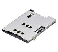 Molex Slot pour carte SIM Nbr total de pôles 6 Pas: 2.54 mm 475532001 600 pc(s) Tape on Full reel