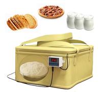 Molgayol Banneton Panier Boîte avec Chauffage, Étuve de Pâte Contrôle de la Température Pliable Banneton pour Pain et Pâte, Yogurt, Natto Fermentation Baskets