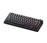 MOLGRIA Aula F75 Clavier de jeu, triple mode connecté à 75 % clavier mécanique avec touches et bouton rétroéclairés RVB orientés au sud (dégradé noir)