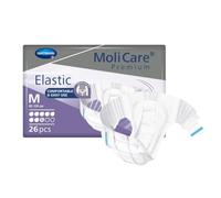 MOLICARE® PREMIUM – Changes complets Elastic – 8 gouttes, pH neutre, Taille M, 26 unités
