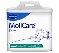 Molicare Forme 5 gouttes, pour incontinence moyenne : haute sécurité, protection supplémentaire contre les fuites et discrétion pour les femmes et les hommes, à utiliser avec les fixpants Molicare
