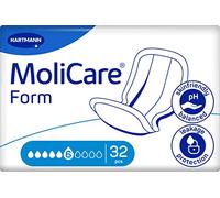 Molicare Forme 6 gouttes, pour incontinence moyenne : haute sécurité, protection supplémentaire contre les fuites et discrétion pour les femmes et les hommes, à utiliser avec les fixpants Molicare