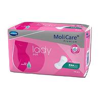 MoliCare Lot de 12 packs de 14 serviettes hygiéniques pour femmes souffrant d'incontinence urinaire - Aloe vera - 3 gouttes