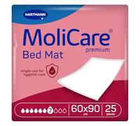 MoliCare Alèses de lit jetables Lot de 25, 60 x 90 cm, 7 chutes, pour incontinence