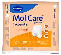 MoliCare Lot de 25 culottes de fixation pour incontinence lavables de qualité supérieure - Compatibles avec Molicare Form et Molicare Premium Form - Taille XXXL