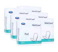 Molicare Lot de 6 paquets de 28 serviettes hygiéniques 3 gouttes