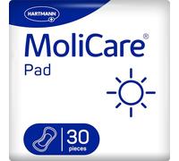 MoliCare Pad Day Lot de 30 serviettes hygiéniques anatomiques pour fuites urinaires