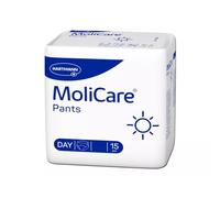 MoliCare® Pants Day - Culottes d'incontinence pour fuites urinaires modérées pendant la journée pour homme et femme | Fiable et discret | Taille M (tour de hanches 80-120 cm) - 15 pièces